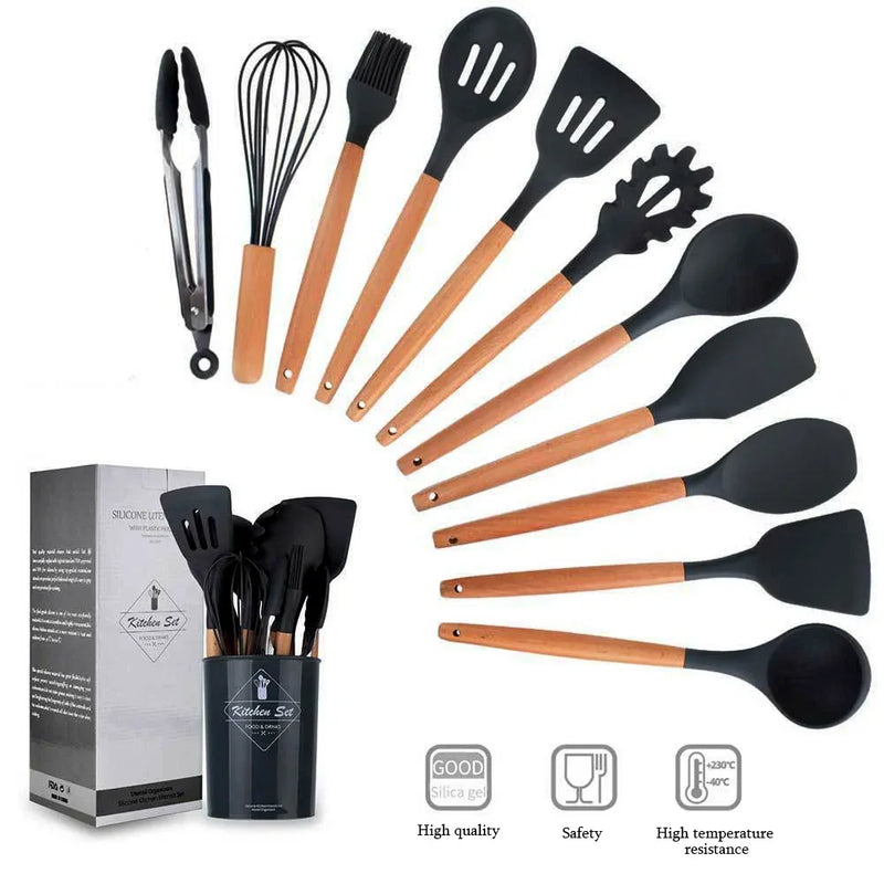 Non-Stick Silicone Cookware Set