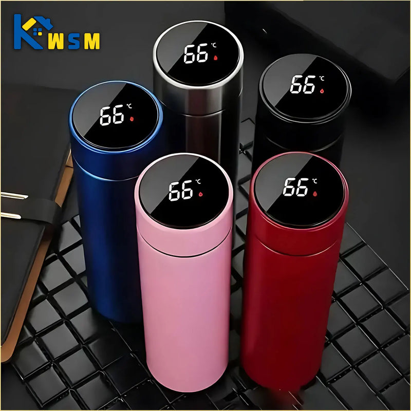 500ML Temperature Display Thermos Cup Stainless