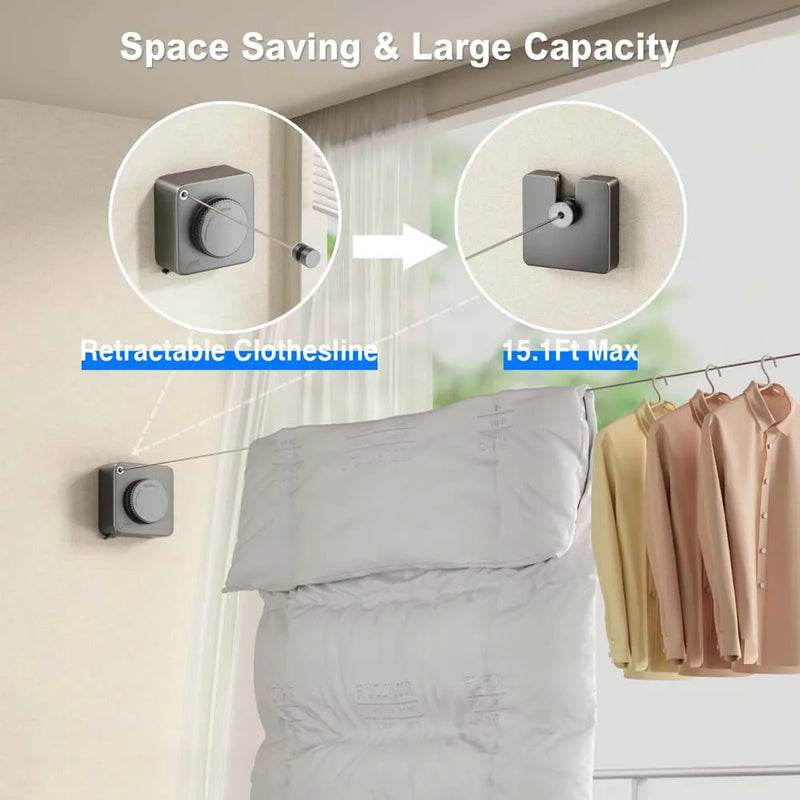 Retractable Clothesline Indoor
