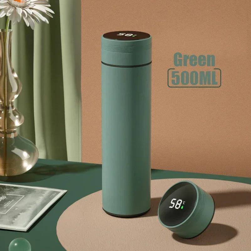 500ML Temperature Display Thermos Cup Stainless