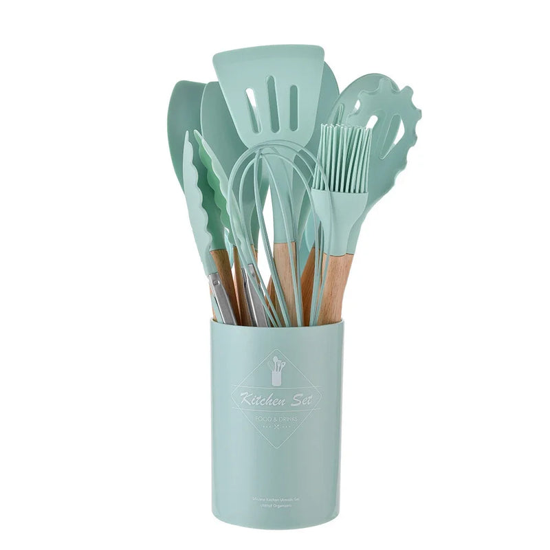 Non-Stick Silicone Cookware Set