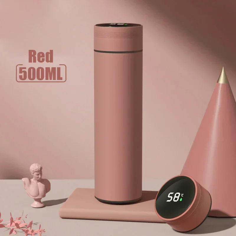 500ML Temperature Display Thermos Cup Stainless
