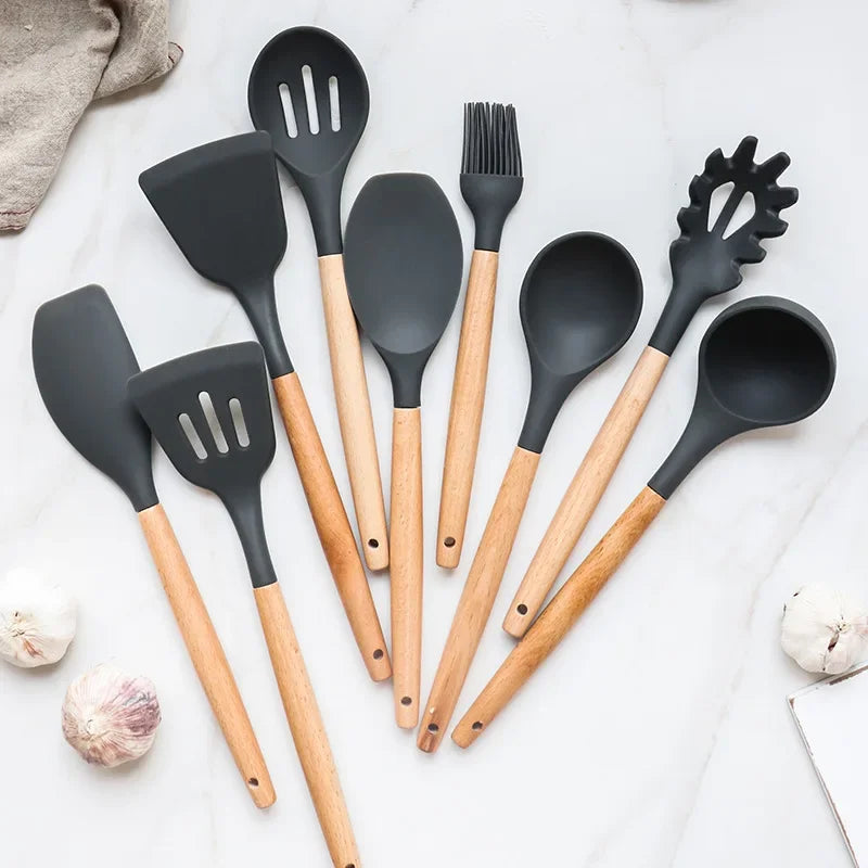 Non-Stick Silicone Cookware Set