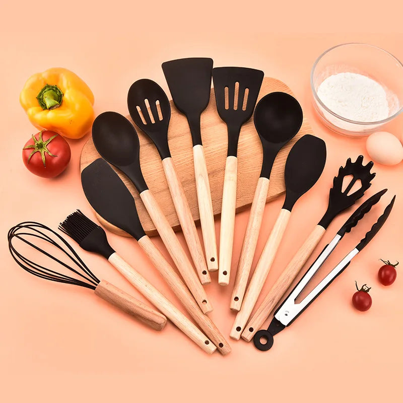 Non-Stick Silicone Cookware Set