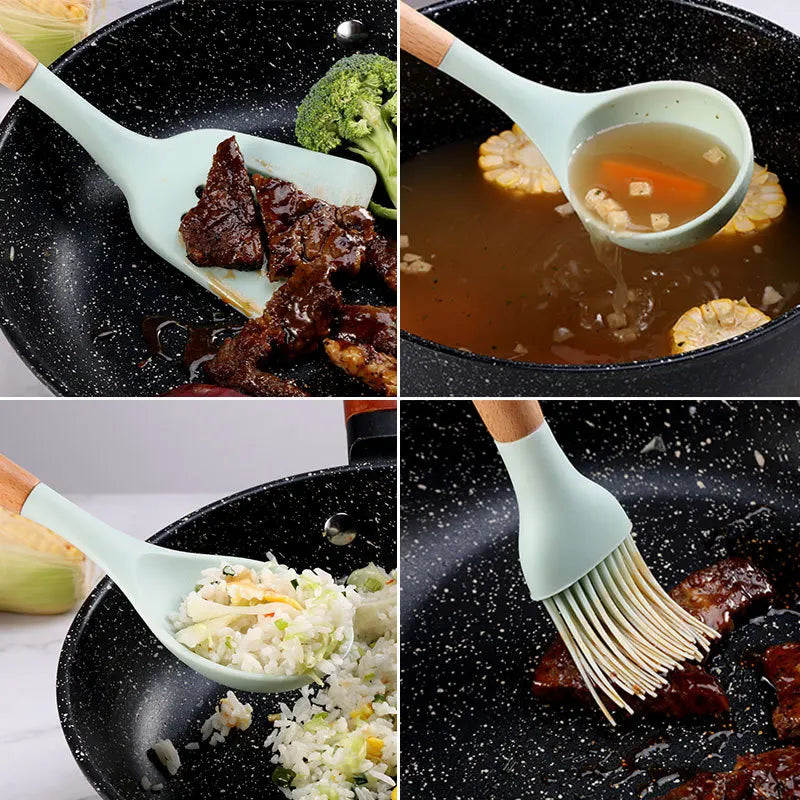 Non-Stick Silicone Cookware Set