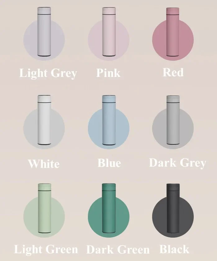 500ML Temperature Display Thermos Cup Stainless