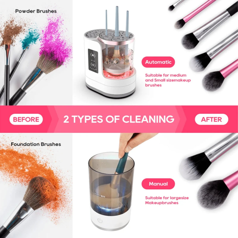 makeup brush cleaner