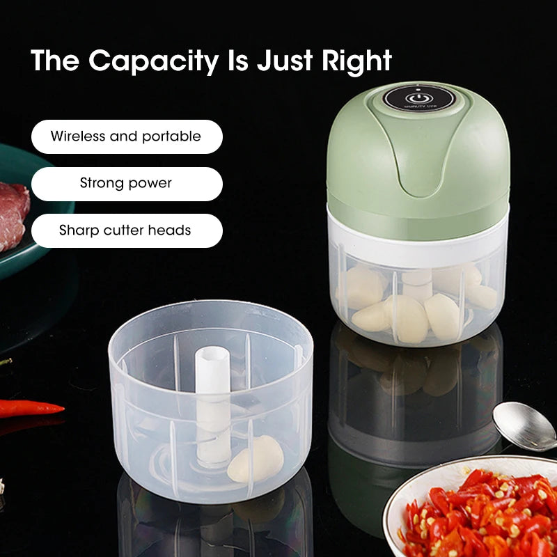 250ml  Crusher Electric Kitchen Food