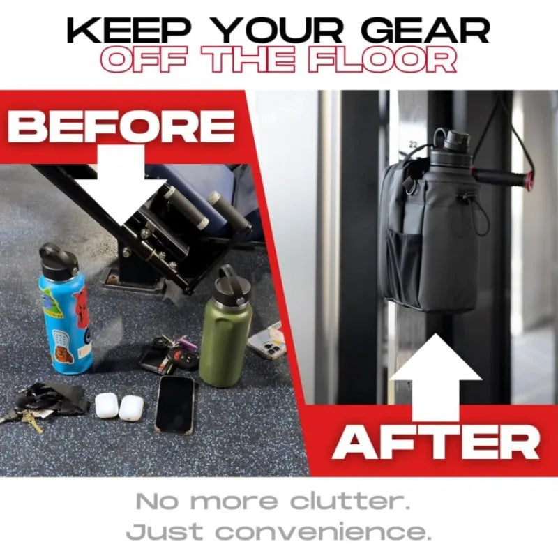 Magnetic Water Bottle Bag Large Capacity