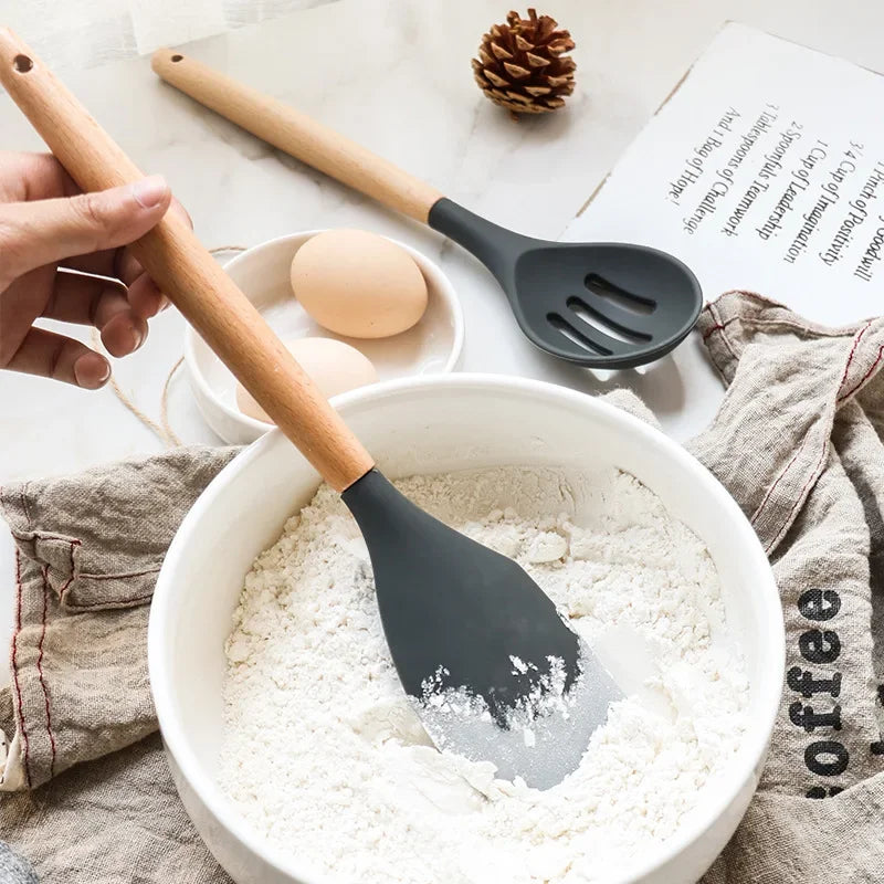 Non-Stick Silicone Cookware Set
