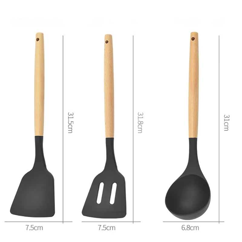 Non-Stick Silicone Cookware Set